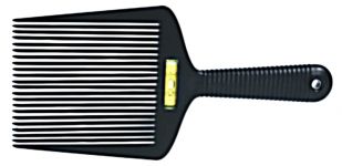 Leveling Clipper Comb with Spirit Level - Black