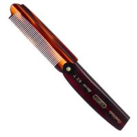 Kent Handmade 190mm Folding Comb Fine Hair