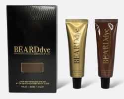Beard Dye Light Brown DIY Home  Kit