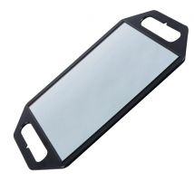 Mirror - XL, Black, Double Handle