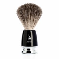 Muhle Rytmo Pure Badger Hair Black Shaving Brush