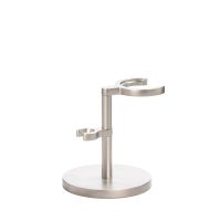 Muhle 99XRHM ROCCA Stand for Saftey Razor and Brush - Matte Chrome ( Suitable for ROCCA)